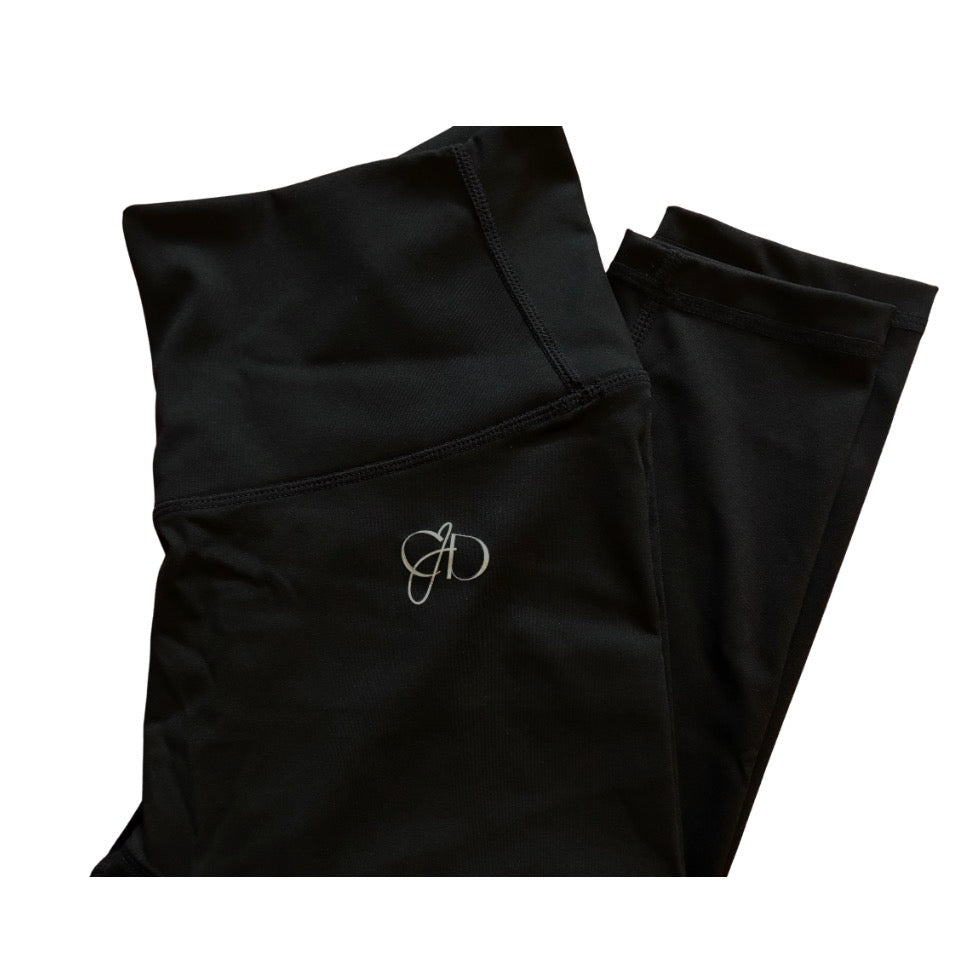 Women’s black high waist leggings