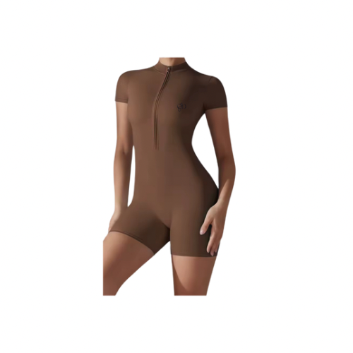 Small logo print playsuit