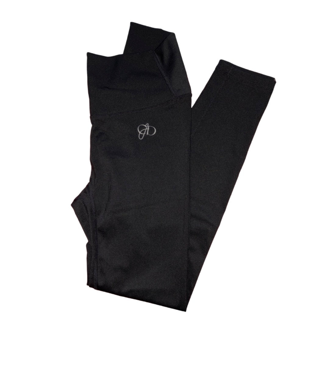 Women’s black high waist leggings